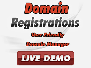 Moderately priced domain name registrations & transfers